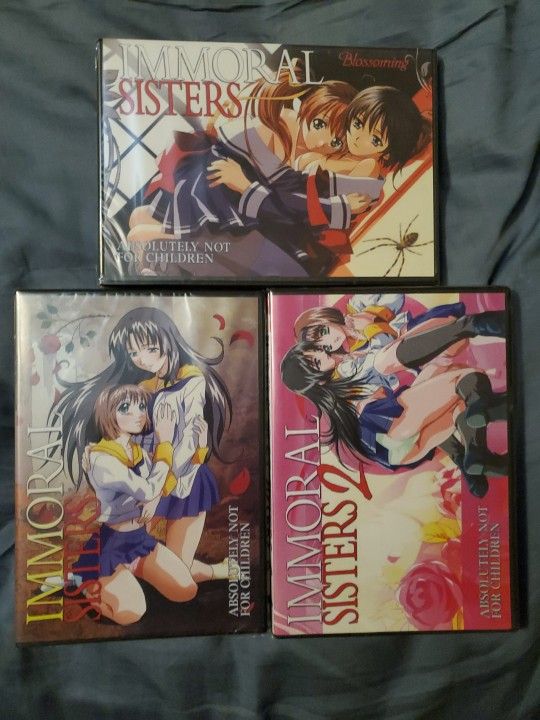 Immoral Sisters 1, 2, & 3 DVD