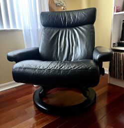 Ekornes Stressless Leather Reclining Lounge Chair