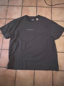 413 Oversized Bloc Shirt- Color: Charcoal Grey