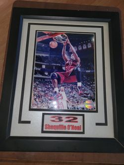 Shaquille O'Neal Plaque