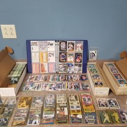 Nice Vintage Baseball Card Collection with sets stars Hofs rookies + more