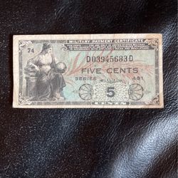 Military Payment Certificate 