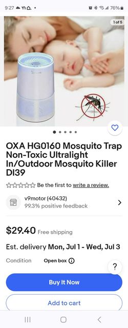 Mosquito Trap Touch Switch To Turn It On And Off
