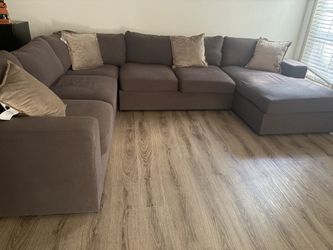 Brown Sectional Couch
