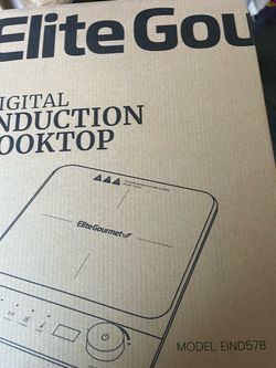 Elite gourmet digital induction cooktop