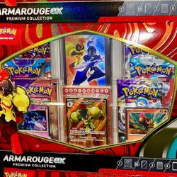 Pokemon - "Armarouge EX" Premium Collection - Brand New/Case Fresh