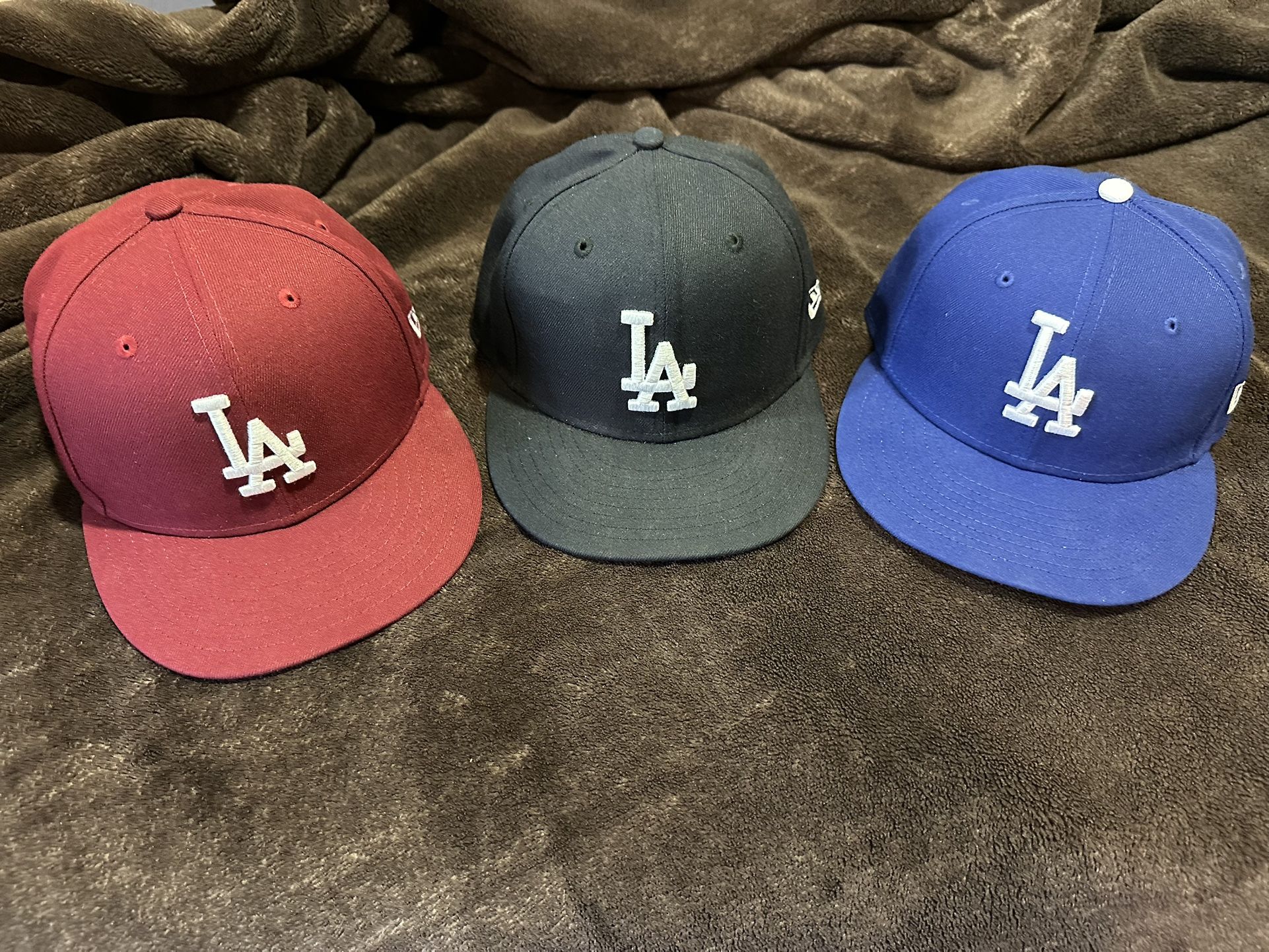 Three Dodgers FittedHats