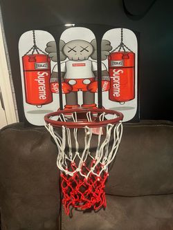 🏀 SUPREME-STYLE BASKETBALL HOOP WALL ART 🏀