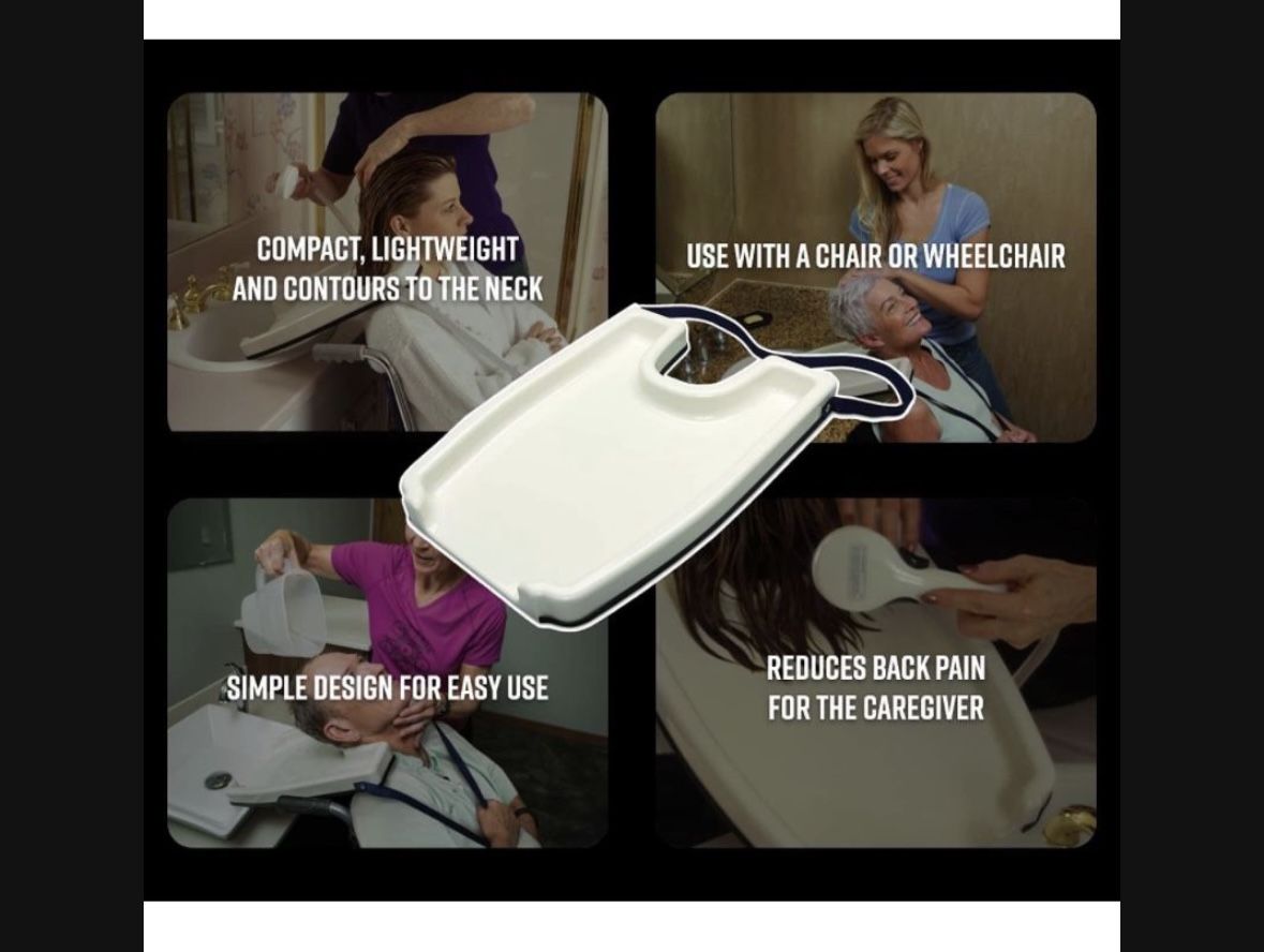 HomeCraft EZ-Shampoo Hair Washing Tray