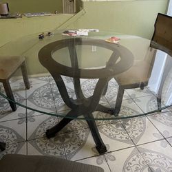 Mesa De Cristal 