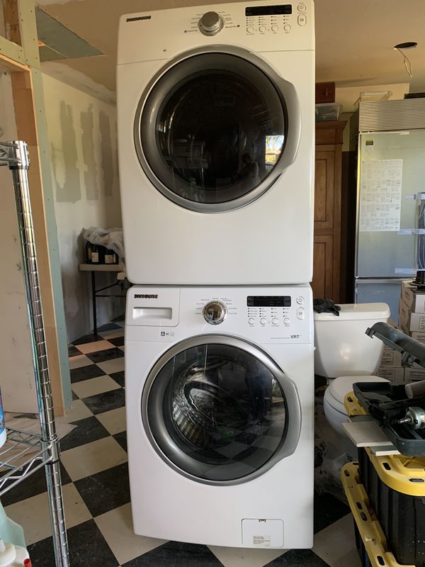 Samsung stackable (or not) washer and dryer for Sale in ...
