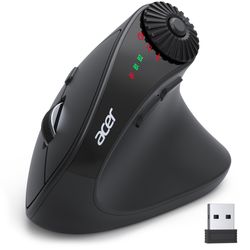 Acer Ergonomic Mouse Wireless With Side Scroll Wheel