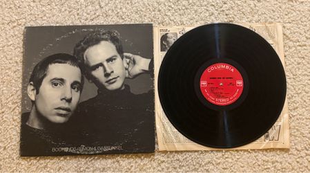 Simon & Garfunkel “Bookends” Vinyl Lp 1968 Columbia Records Original Santa Maria Press Not Reissue Rock.