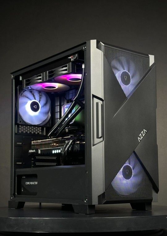 Custom I5-14600KF RX 7700XT AZZA Xander Gaming PC