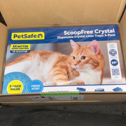 ScoopFree Crystal Disposable Crystal Litter Trays