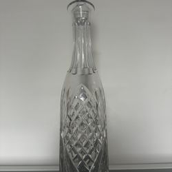 Gorgeous Heavy Crystal Decanter 