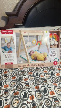 New wooden Activity Gym 25 dollars reg price 74 dollars