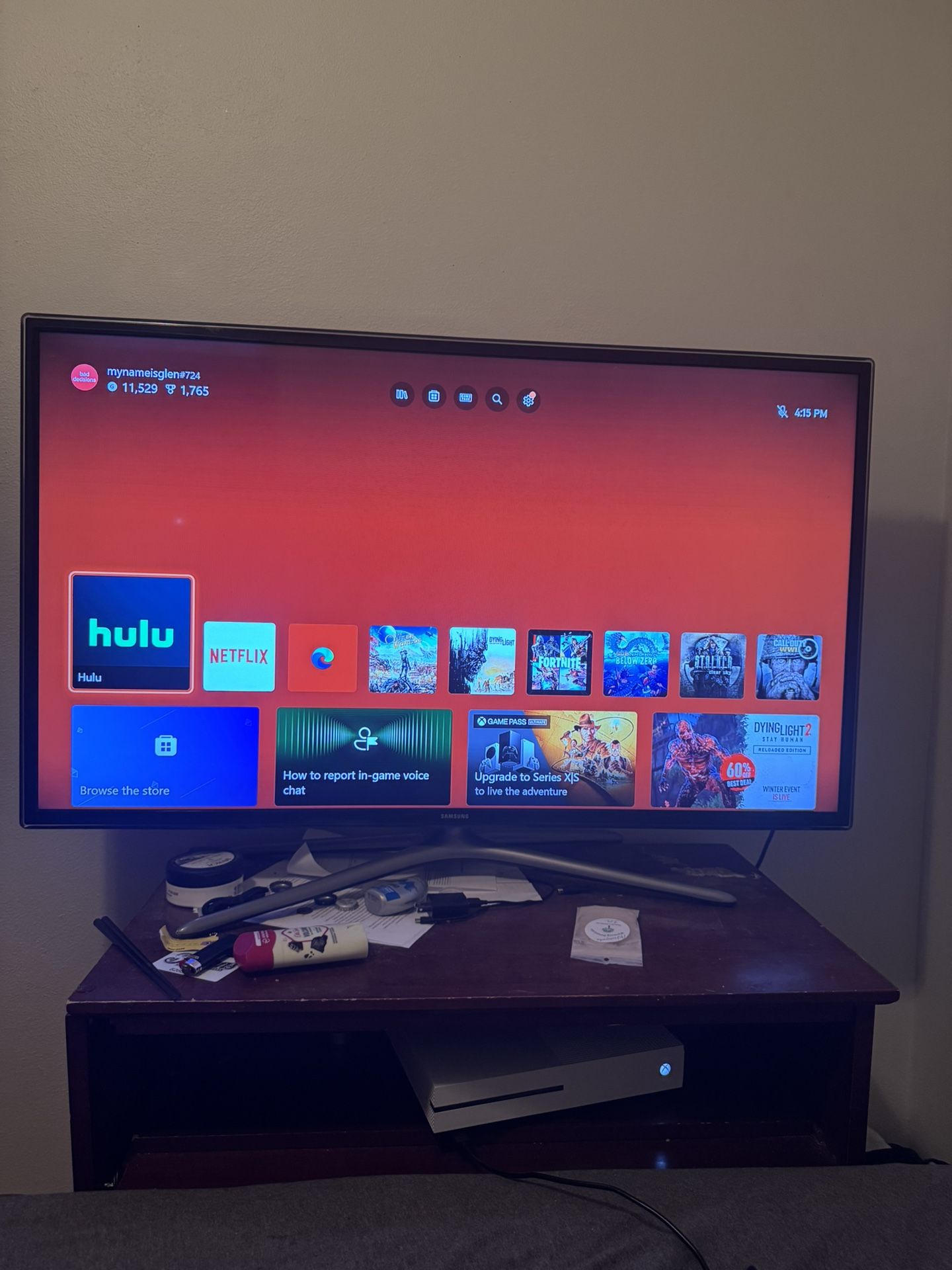 42” Smart Tv With Remote