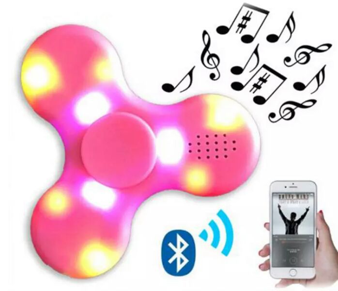 Light Up Bluetooth Fidget spinners! With Warranty