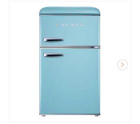 20 in. 3.1 cu. ft. Retro Top Freezer Refrigerator, Bebop Blue, Energy Star