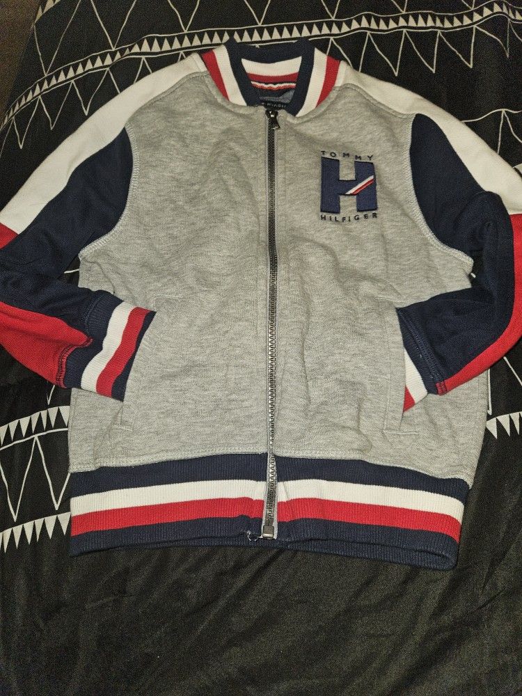 Toddler Boy Tommy Hilfiger Jeans And Jacket