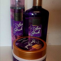 3 piece body care set