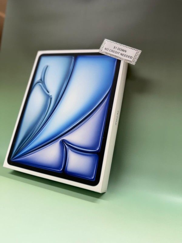 Apple IPad Air 13 Inch 13in M2 New Tablet - Only $1 Today Pay The Rest Later!