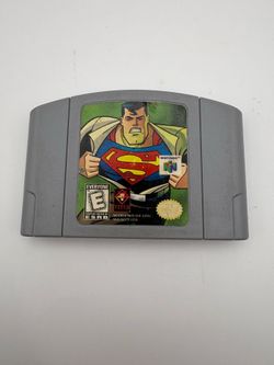 Superman for Nintendo 64 CLEANED & Tested