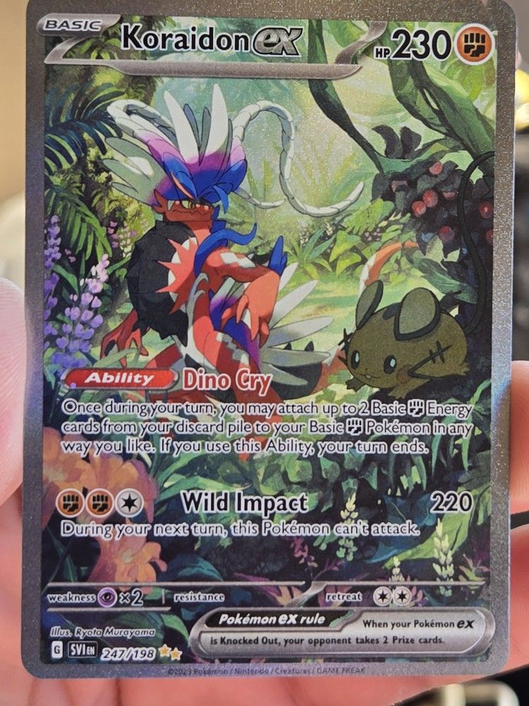 Koraidon Ex Pokémon Card