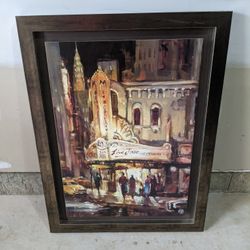 City Scene Wall Art