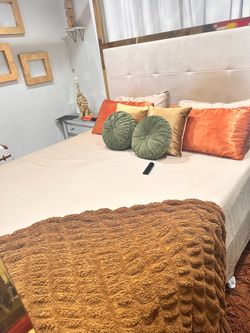 Gold Canopy bed (best offer )