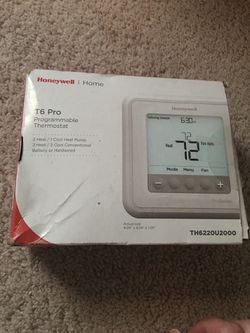 Honeywell t6 pro thermostat