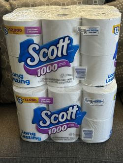 Scott Toilette Paper 12pack Rolls $10 Each 2 For $18