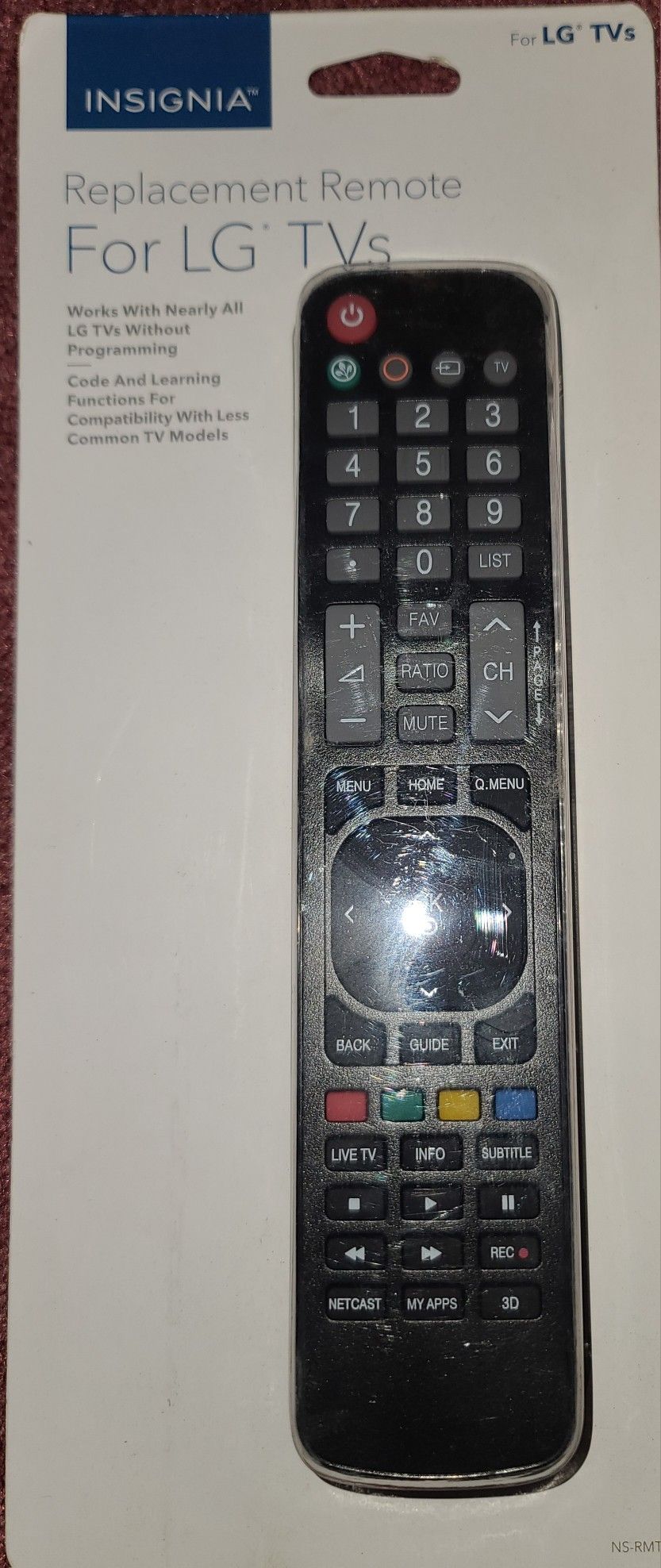LG ALL Universal Remote