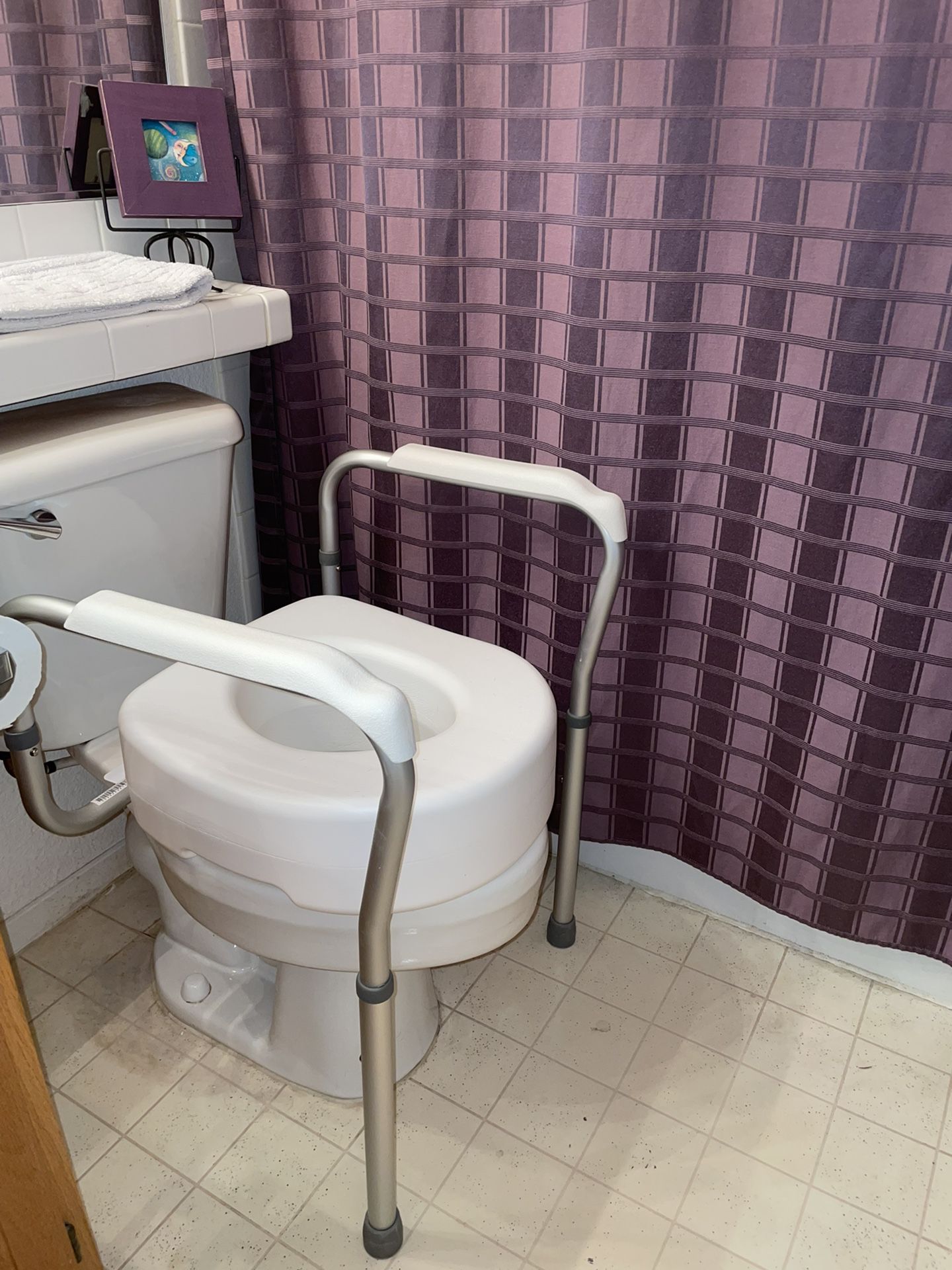 Toilet Seat Riser With Handles 