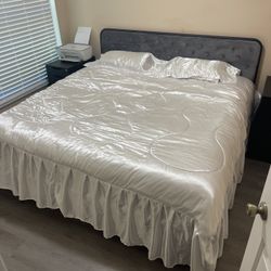 King Bed Frame And Mattress 
