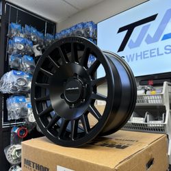 (4) Method MR707 Bead Grip 17x8.5 6x5.5" +25mm Matte Black Wheels Rims 17" Inch