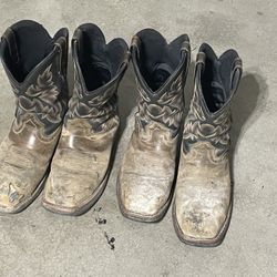 Men’s Wolverine Rancher Steel Toe Waterproof Work/Cowboy Boots Size 8.5