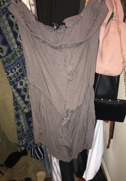 Grey romper