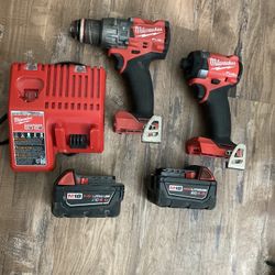 Milwaukee M18 Fuel Drill Combo 