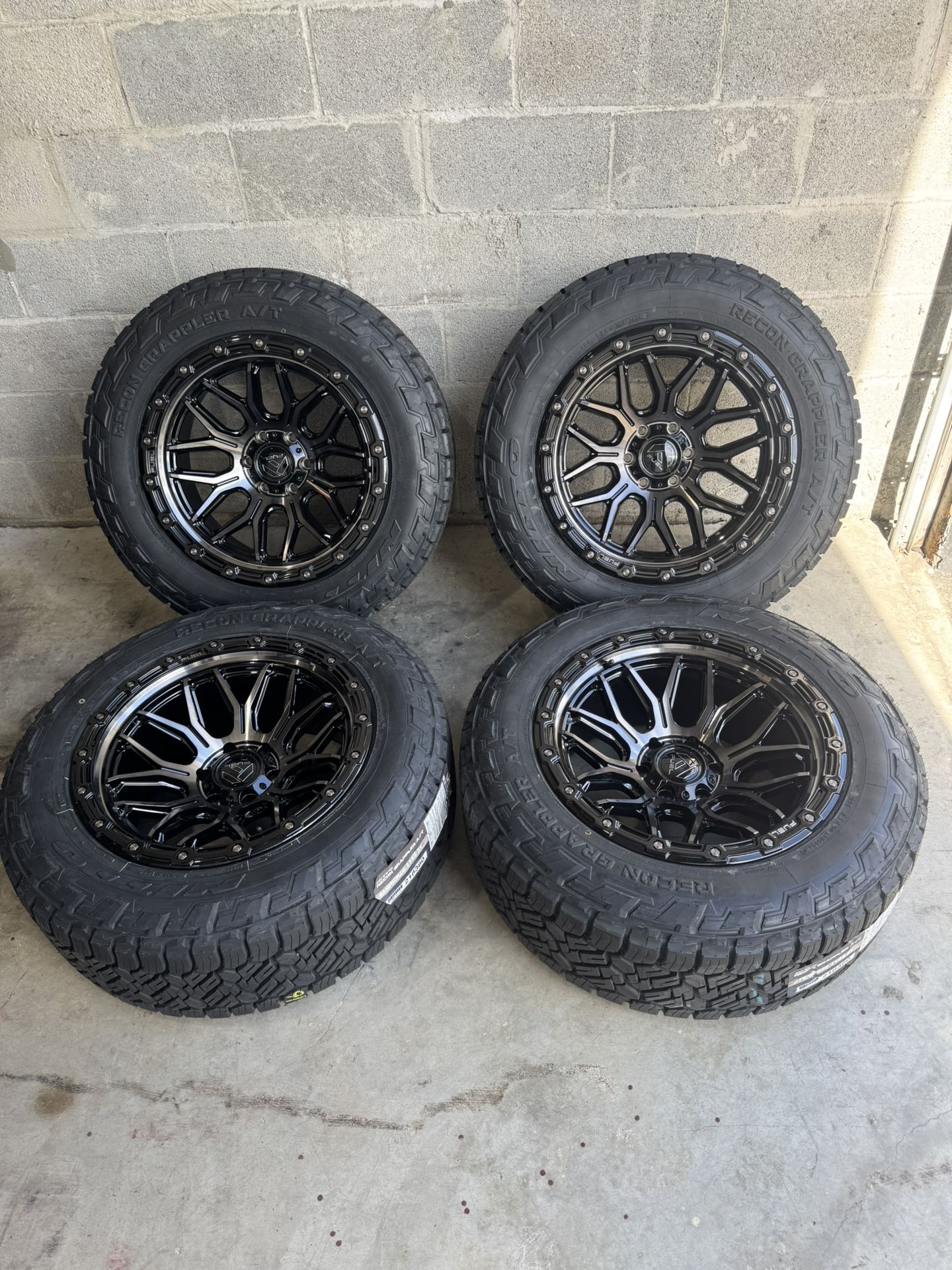 20” Inch FORD F150 Fuel Wheels Nitto Tires