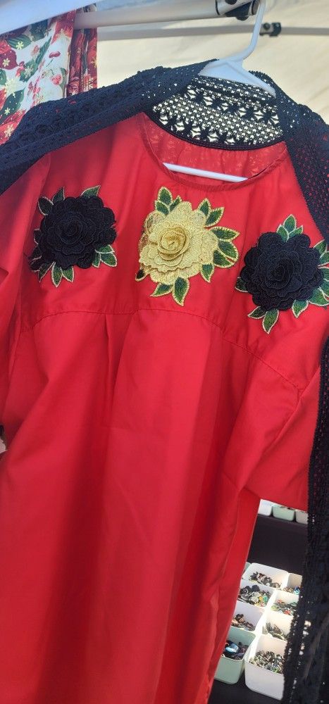 Blusas  Tipicas Blancas Plus Sizes A $22