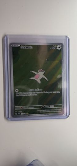 SLAKOTH POKEMON CARD