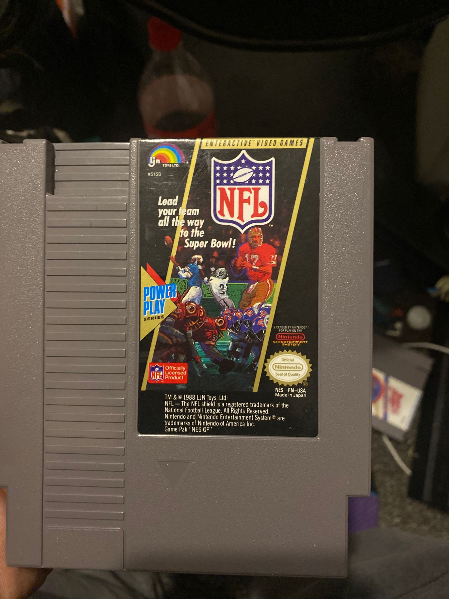 NFL Football NES 1988
