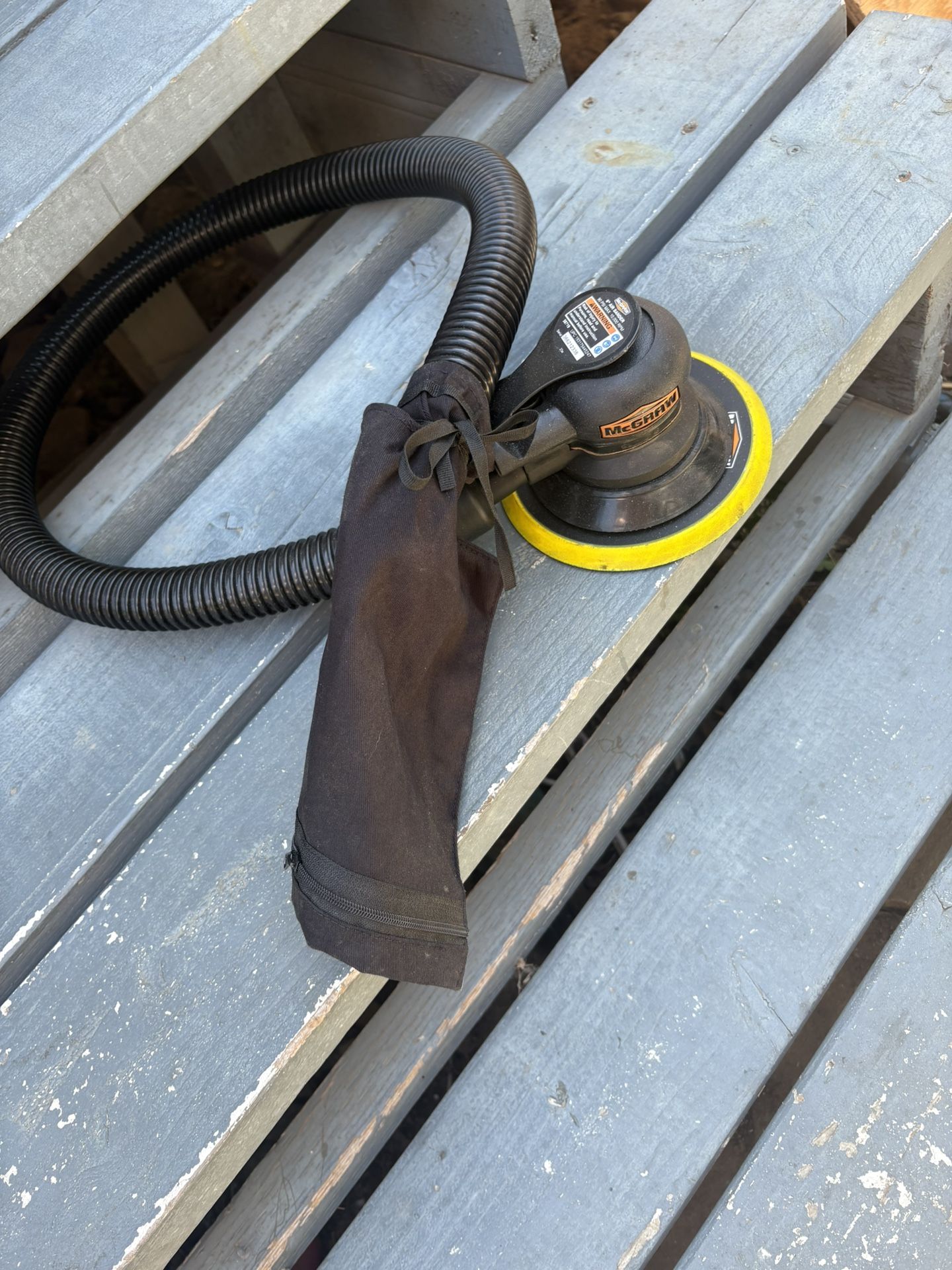 McGraw 6” Air Compressor Sander