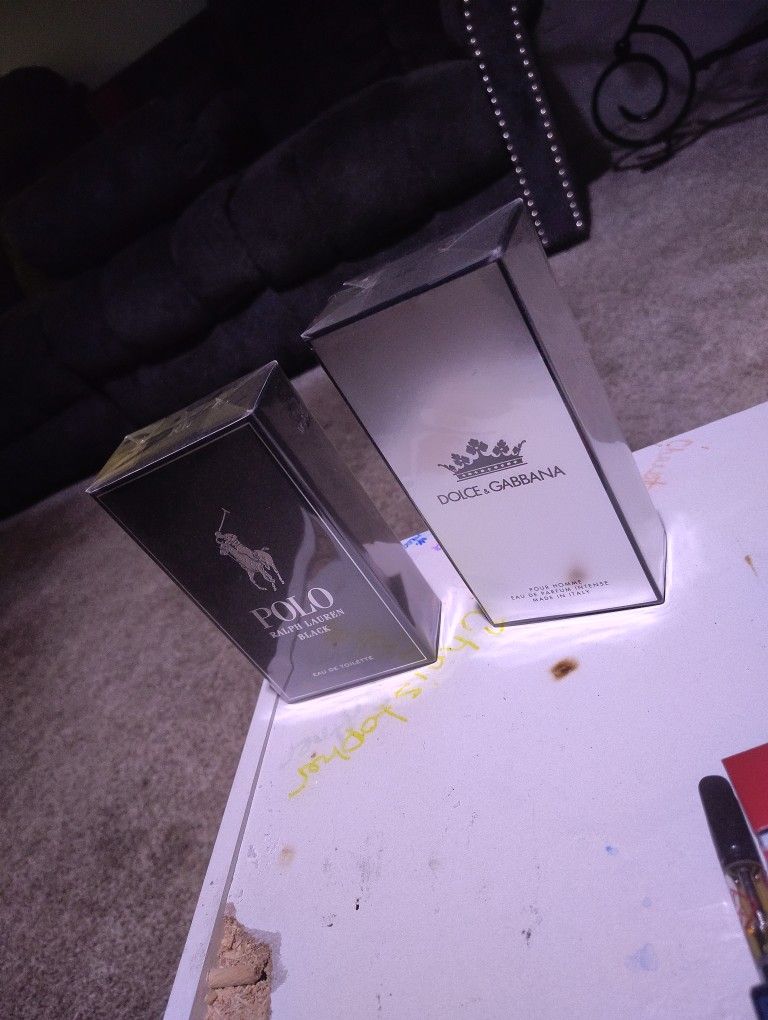 Dolce And Gabaana 33oz And Polo Black 