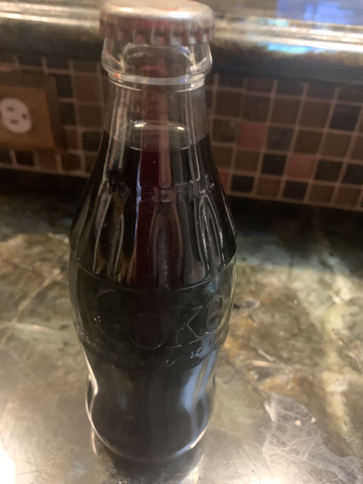 Coca-Cola Bottle And Made In The 8