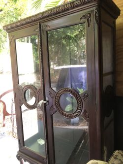 Antique china cabinet