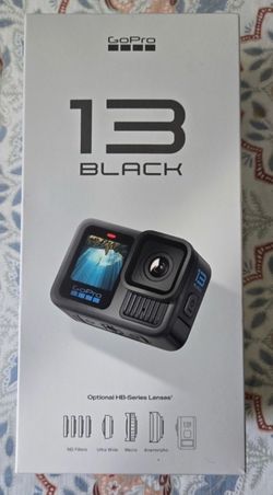 !! NEW GoPro HERO13 Black ACTION CAMERA - BLACK