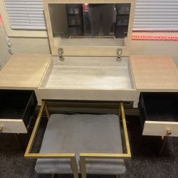 Vanity With chair